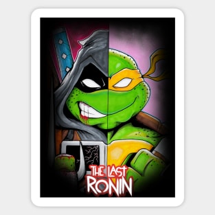 WANTED LAST RONIN TURTLE R Sticker